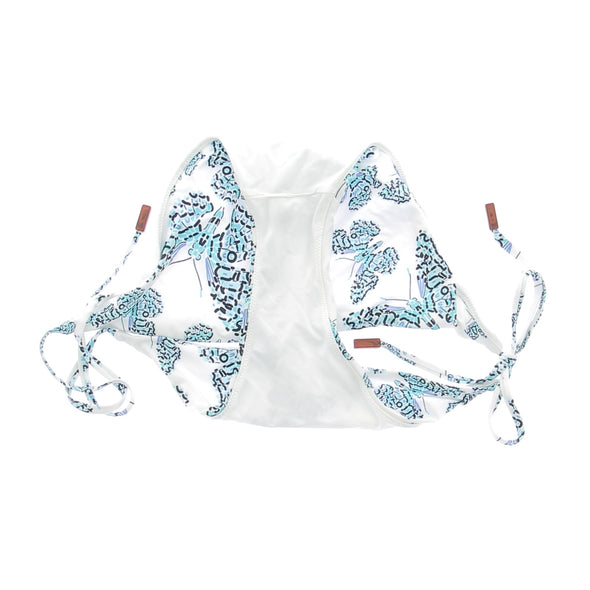 Maillot de bain deux pièces bicolore