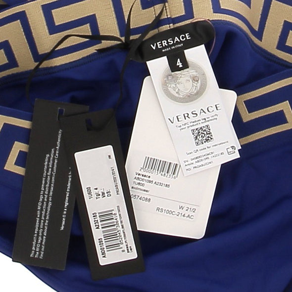 Maillot de bain deux pièces bleu