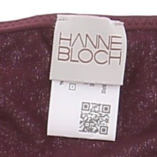 Maillot de bain deux-pièces bordeaux