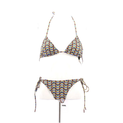 Maillot de bain 2 pièces multicolore