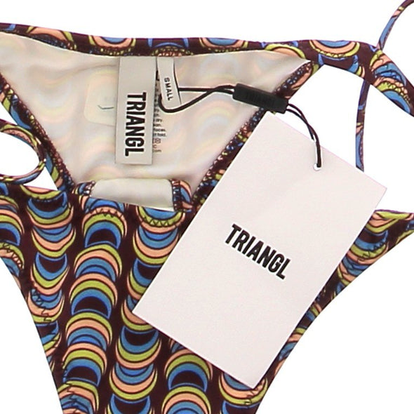 Maillot de bain 2 pièces multicolore