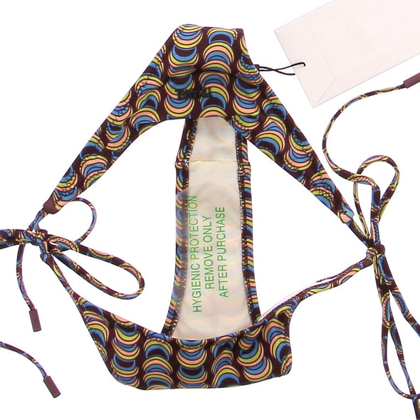 Maillot de bain 2 pièces multicolore