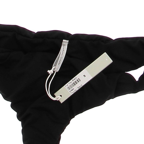 Maillot de bain noir 2 pièces "For you bikini"