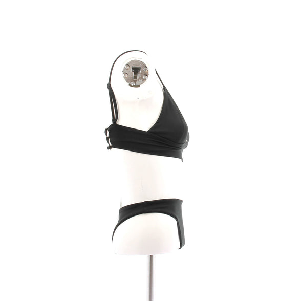 Maillot de bain noir 2 pièces "For you bikini"