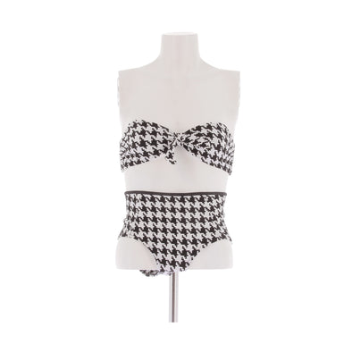 Maillot de bain deux pièces bicolore