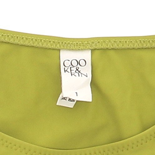 Maillot de bain 2 pièces vert