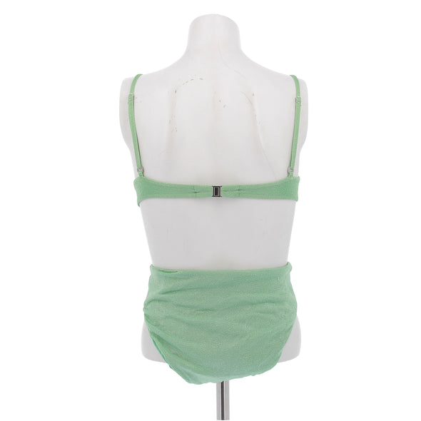 Maillot de bain deux-pièces vert