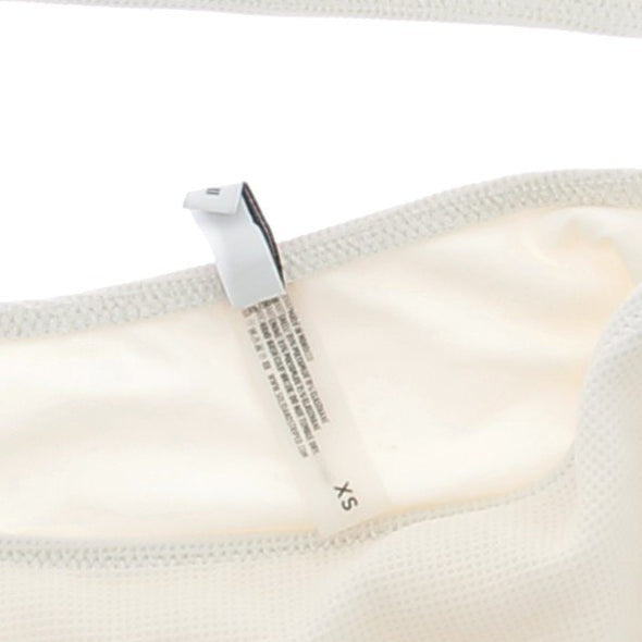 Maillot de bain 2 pièces blanc