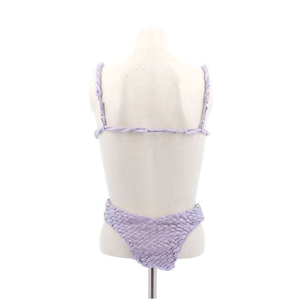 Maillot de bain deux pièces mauve