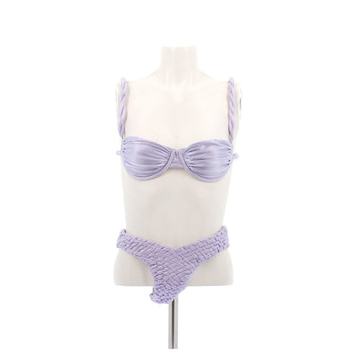 Maillot de bain deux pièces mauve