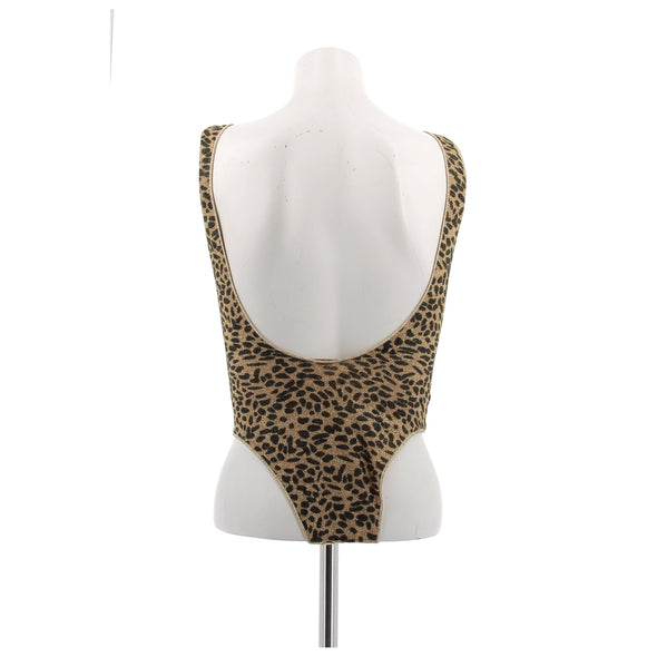 Maillot de bain 1 pièce léopard