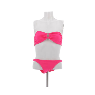 Maillot de bain deux pièces rose