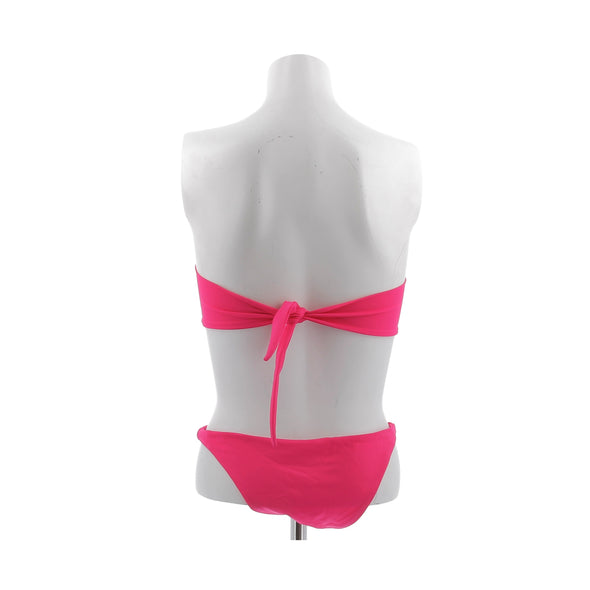 Maillot de bain deux pièces rose