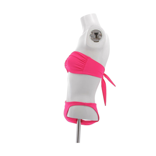 Maillot de bain deux pièces rose
