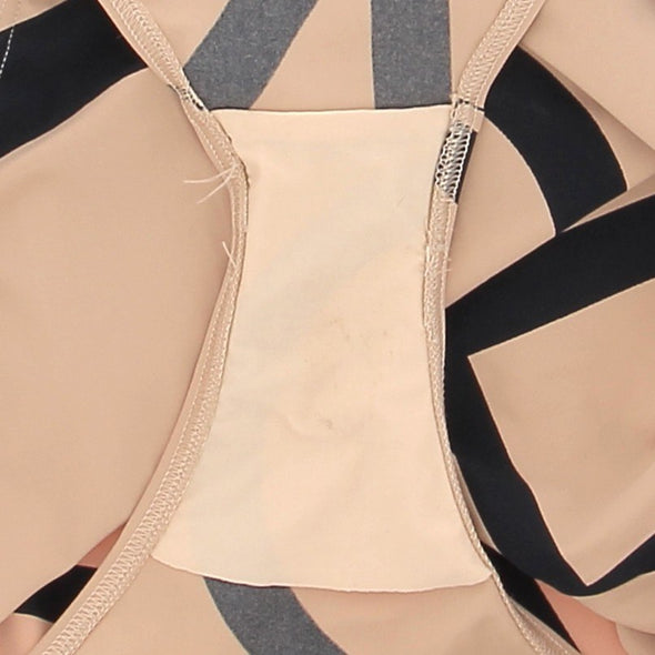 Maillot de bain une pièce bicolore