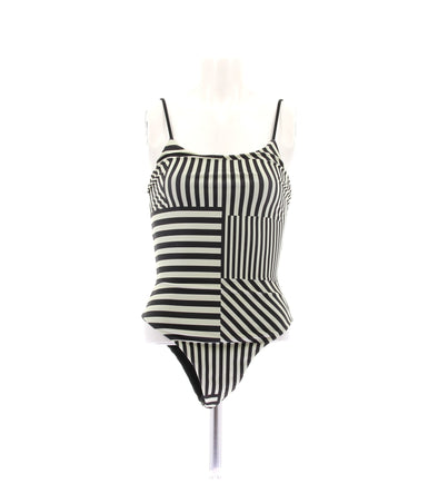 Maillot de bain une pièce à rayures