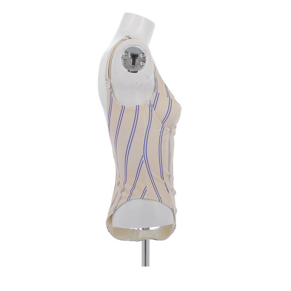 Maillot de bain une pièce beige