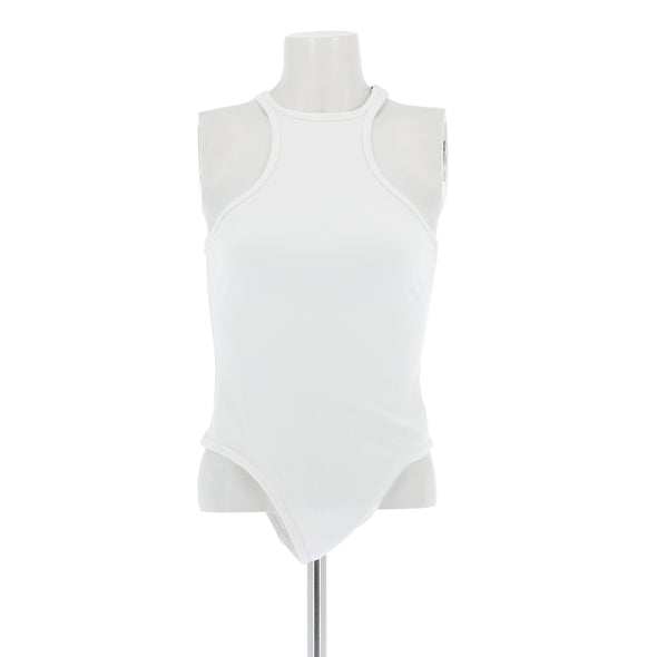Maillot de bain une pièce blanc