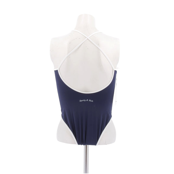 Maillot de bain une pièce marine