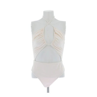 Maillot de bain une pièce crème