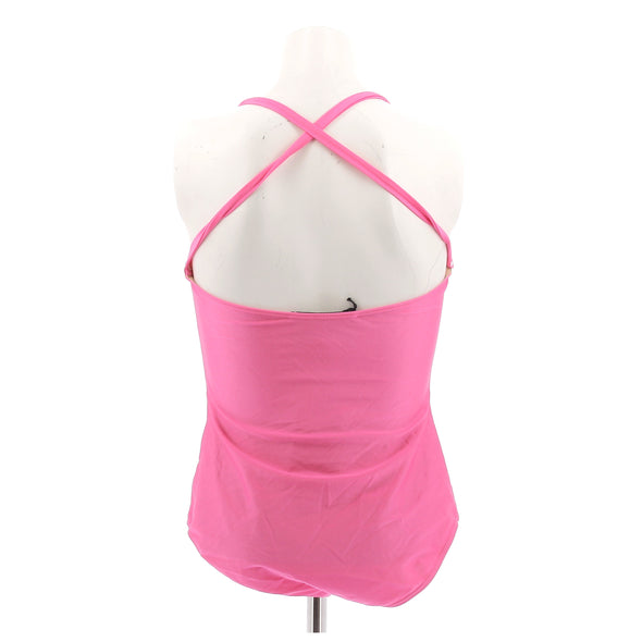 Maillot de bain une pièce rose