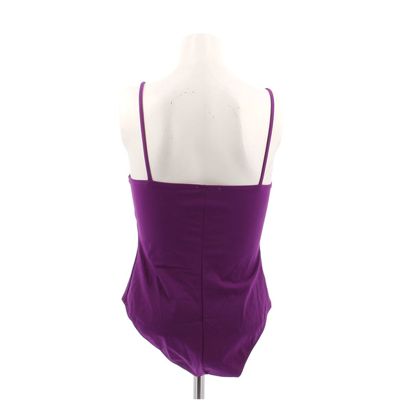 Maillot de bain une pièce violet