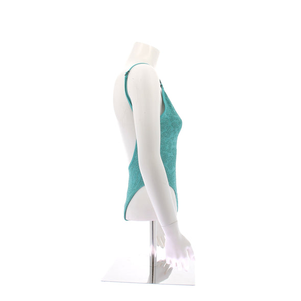 Maillot de bain une pièce turquoise