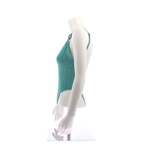 Maillot de bain une pièce turquoise