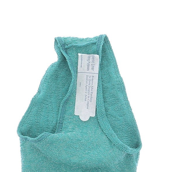 Maillot de bain une pièce turquoise