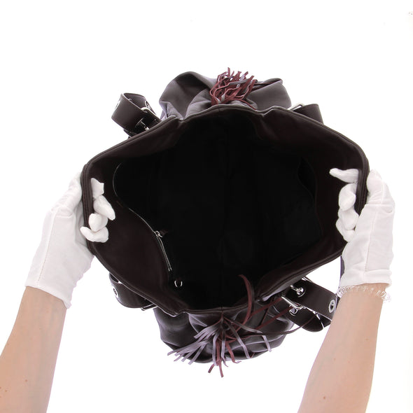 Sac à main bordeaux "Miss M XL"