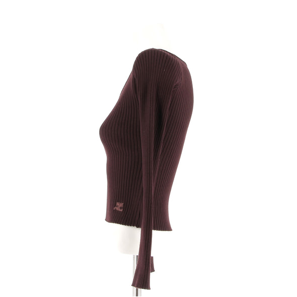Pull bordeaux