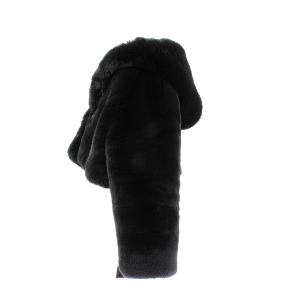 Manteau en fausse fourrure