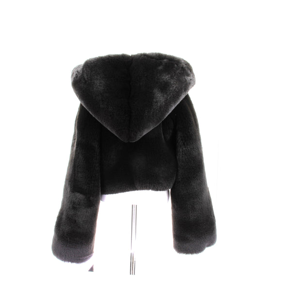Manteau en fausse fourrure