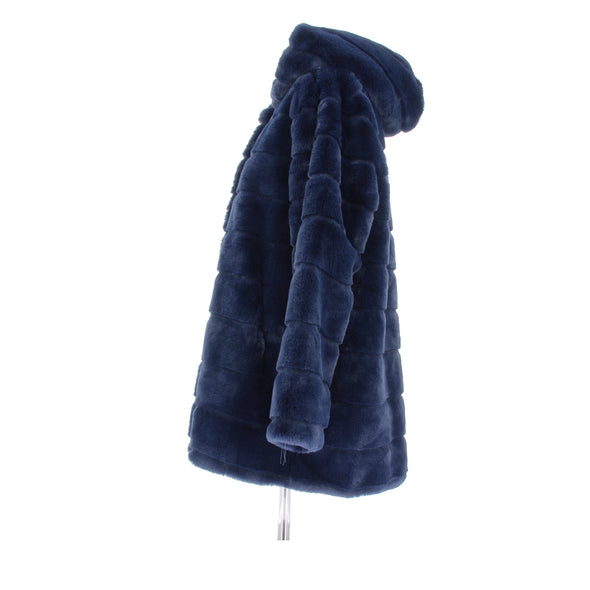 Manteau en fourrure synthétique