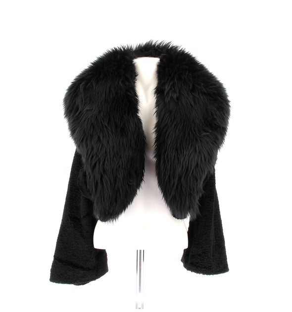 Veste en fausse fourrure