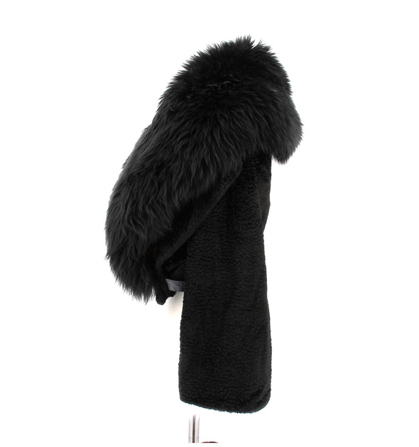 Veste en fausse fourrure