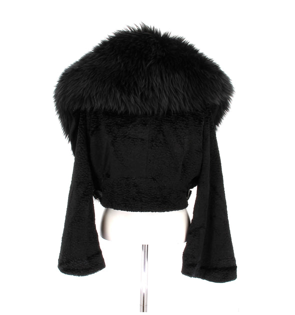 Veste en fausse fourrure