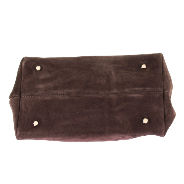 Cabas en suede "Le Cambon 35"