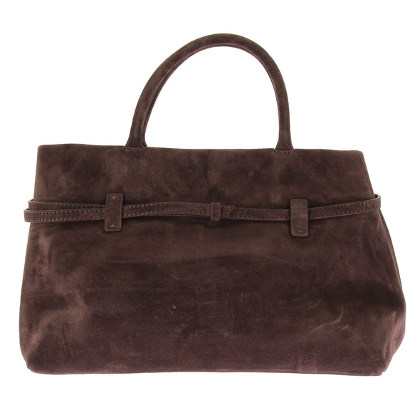 Cabas en suede "Le Cambon 35"