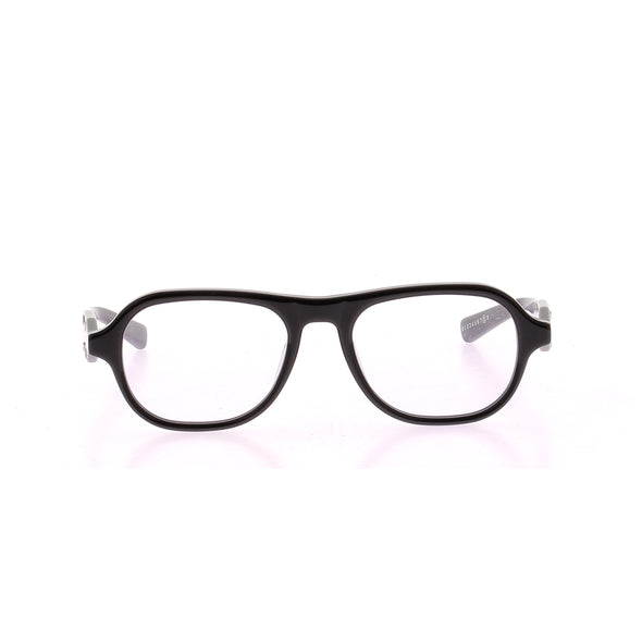 Lunettes à monture en plastique noir