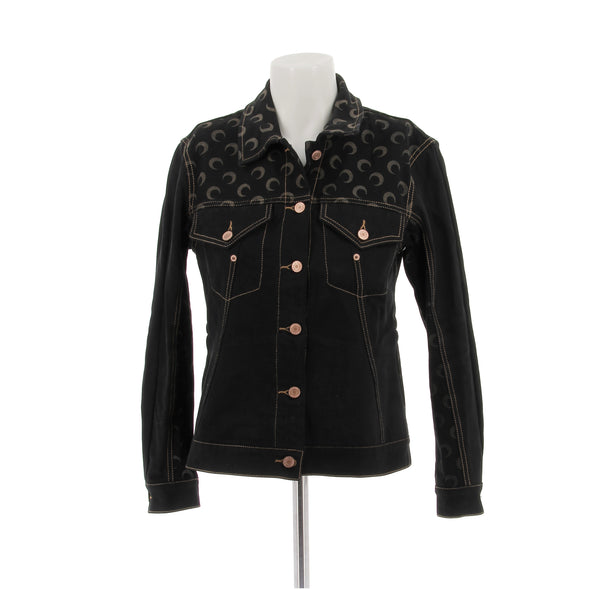 Veste en denim monogrammé