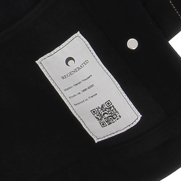 Veste en denim monogrammé