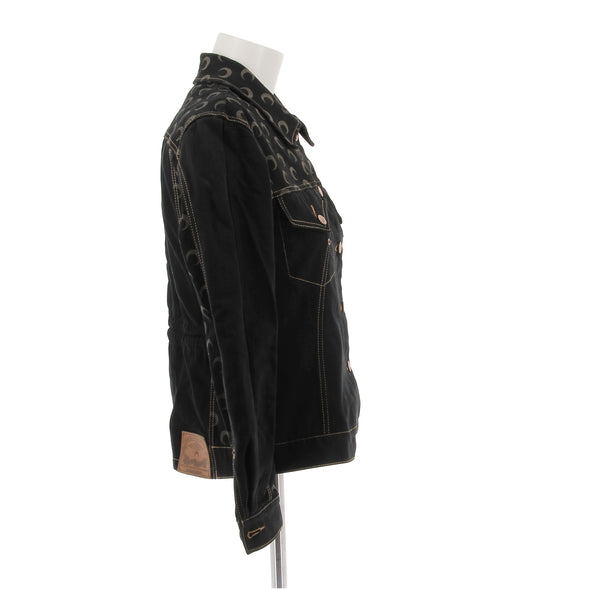 Veste en denim monogrammé