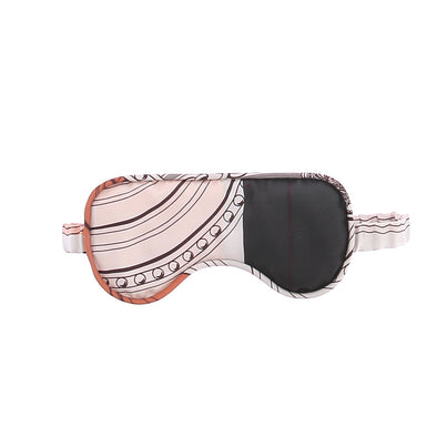 Masque de nuit multicolore en soie