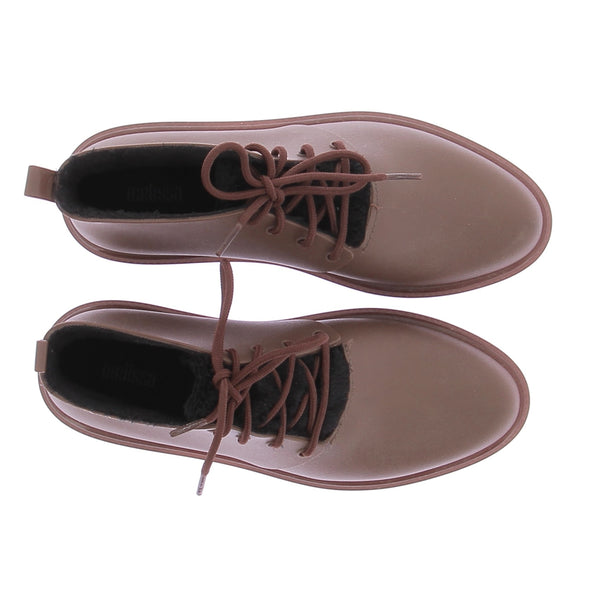 Bottines marrons "Fluffy"