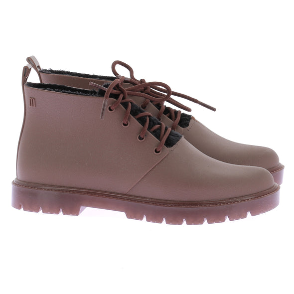 Bottines marrons "Fluffy"