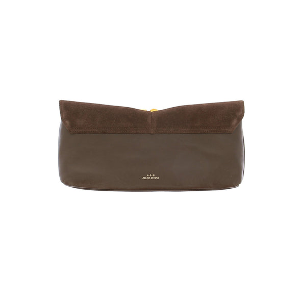 Sac porté épaule en daim