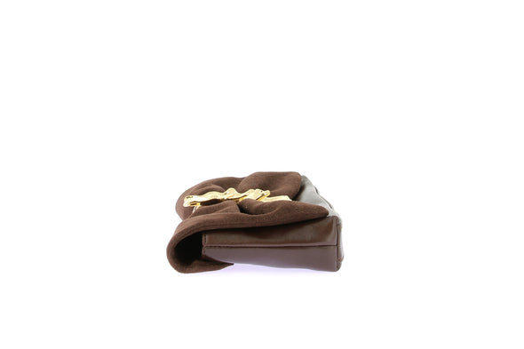 Sac porté épaule en daim