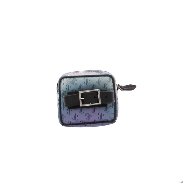 Mini pochette à motif monogrammé