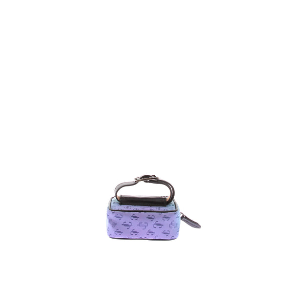 Mini pochette à motif monogrammé